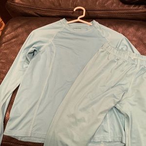 Lands End Girls long underwear medium size 8